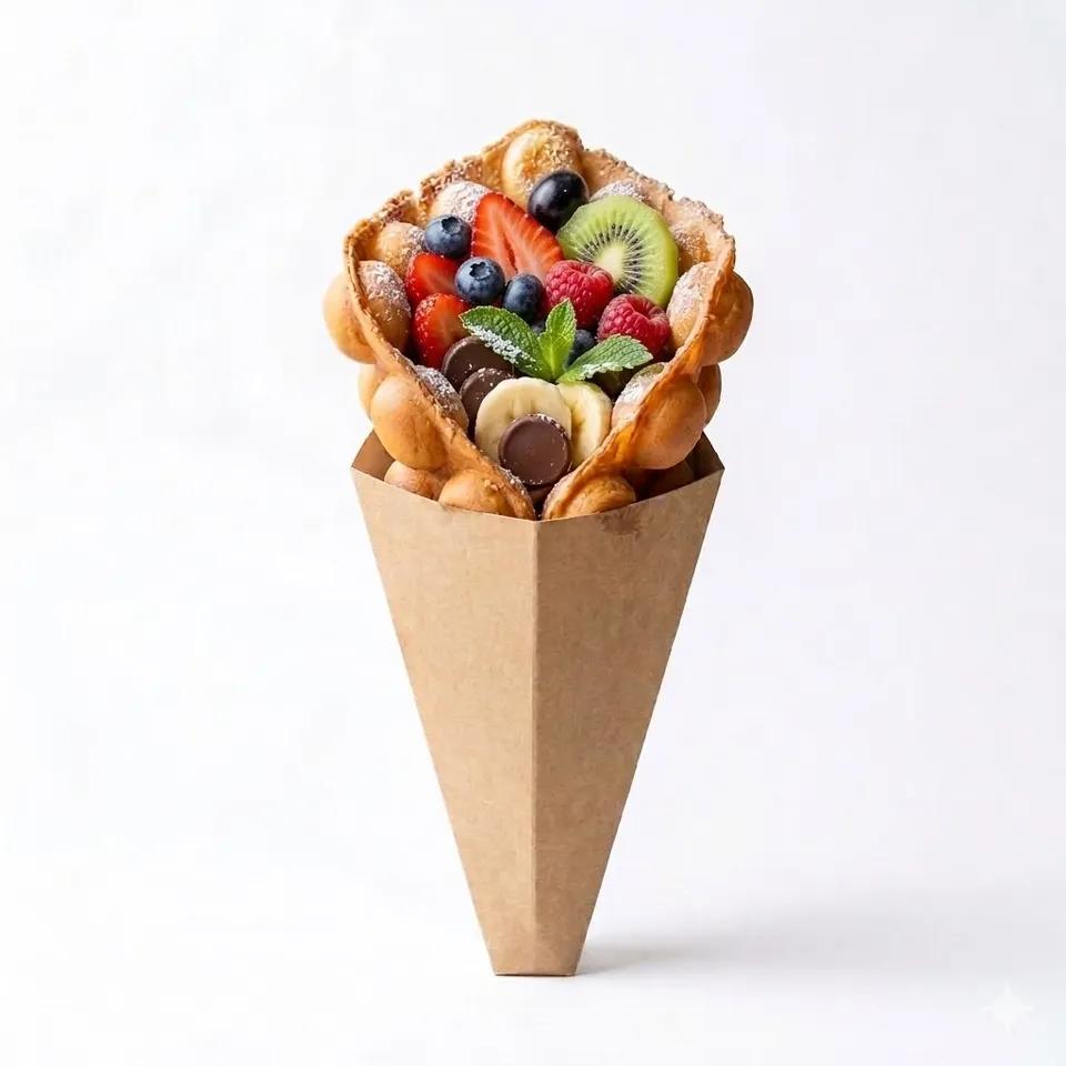 Bubble Waffle Fruit