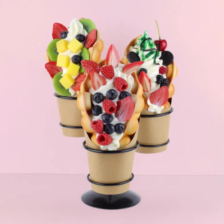 Fruit Bubble Waffle