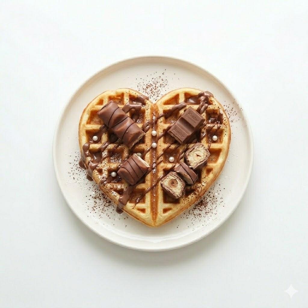Kinder Heart Waffle