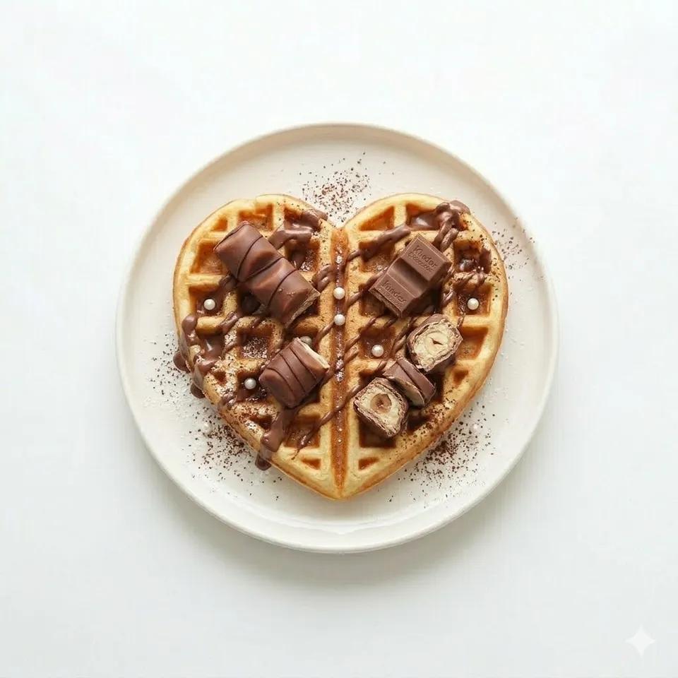 Kinder Heart Waffle