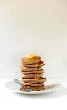 Mini Honey Caramel Pancakes