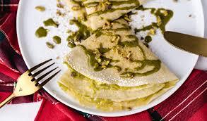 Pistachio Crepe