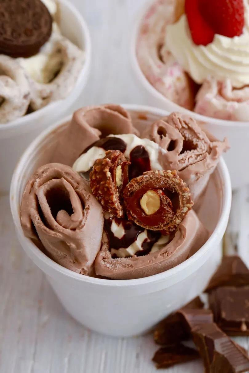 Nutella Ice Roll