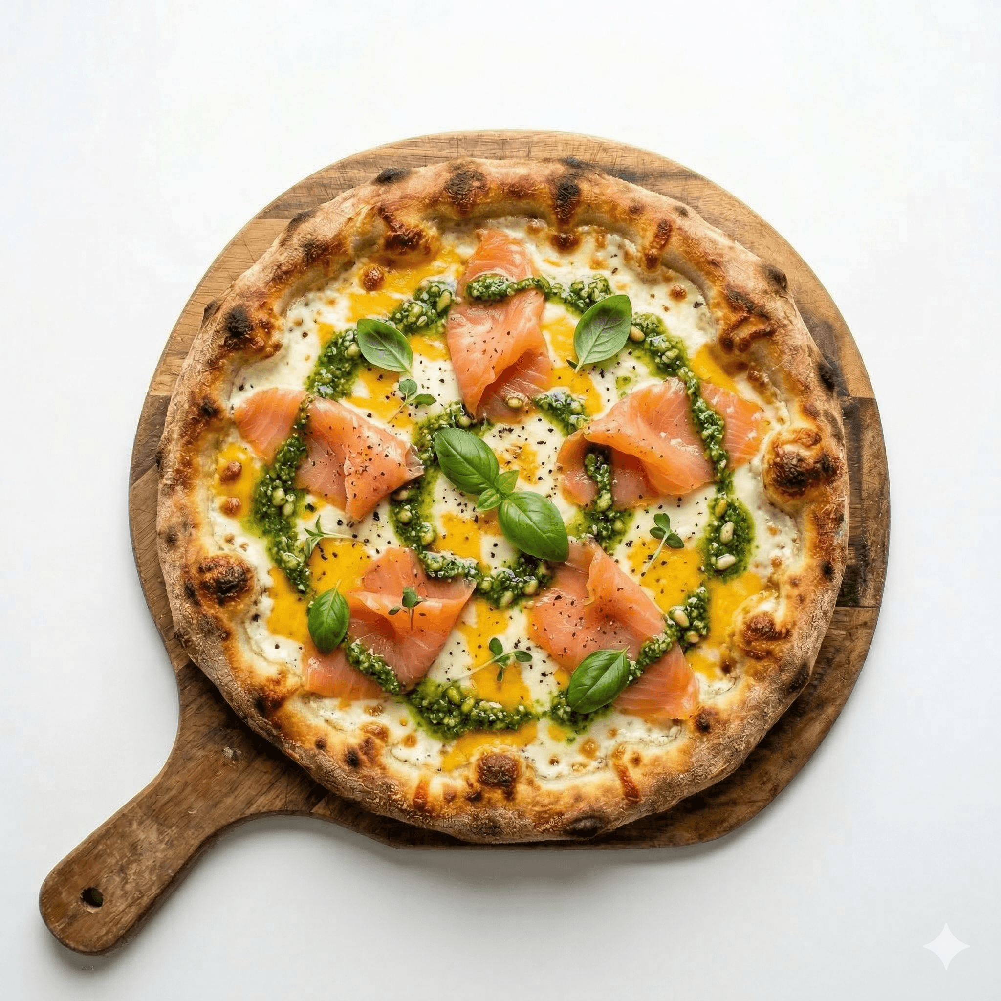 Pizza Norvégienne Base Crème