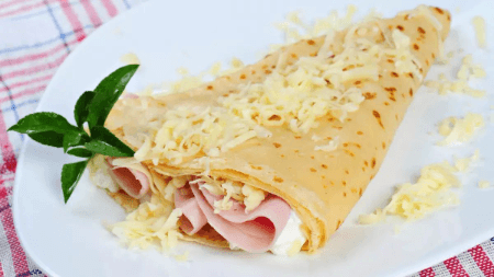 Crêpe  Jambon fromage