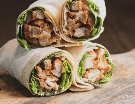 Tacos  Roulé Escalope Poulet Panée