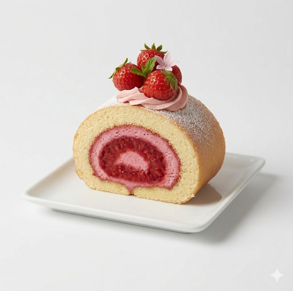 Roulé à la Fraise
