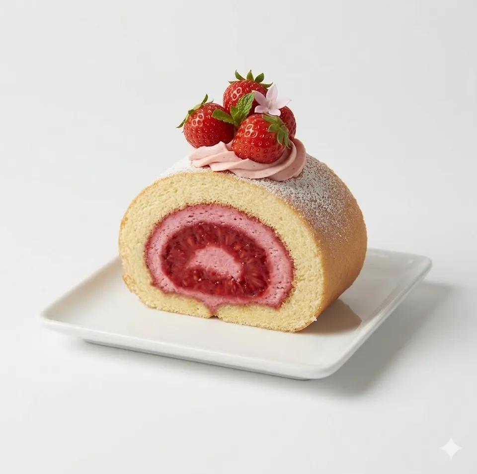 Roulé à la Fraise