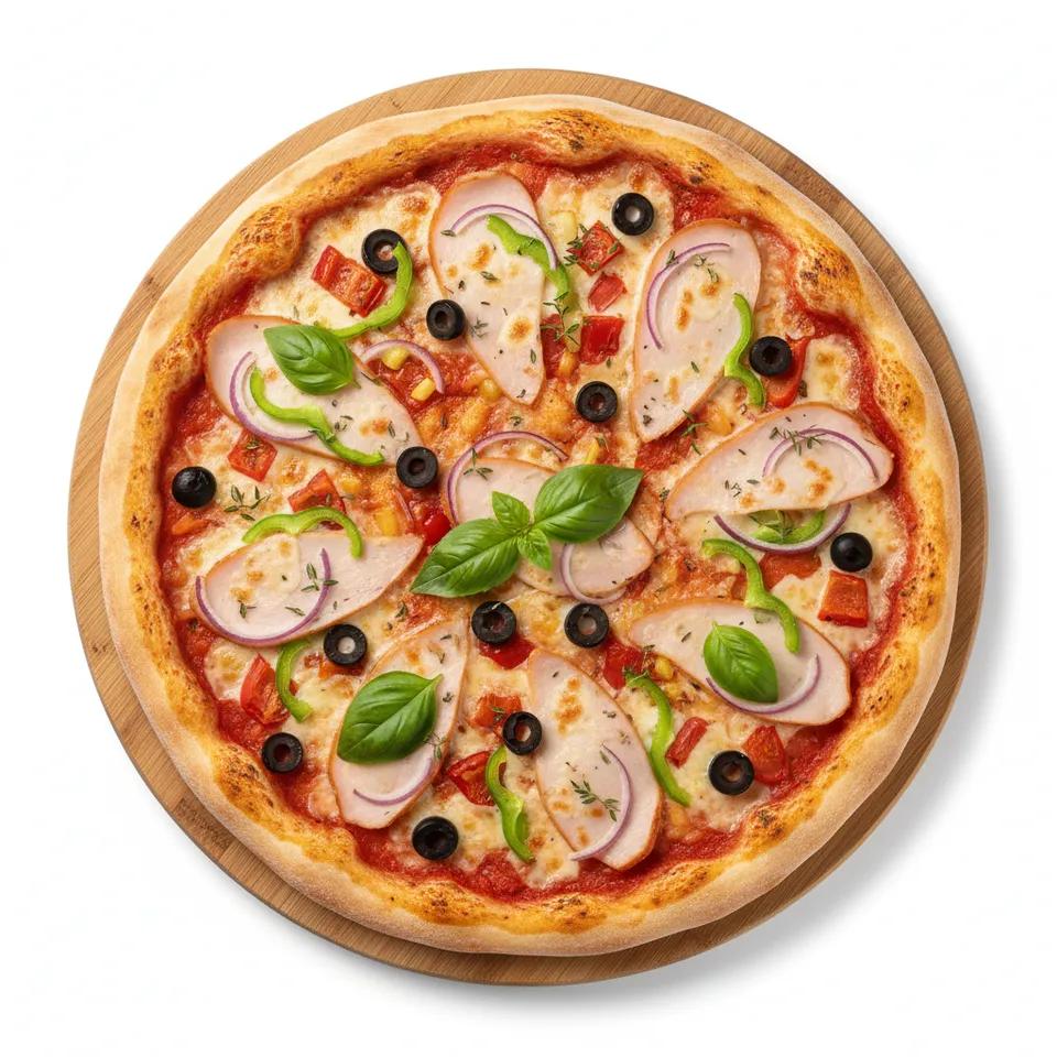 Smoked Turkey Pizza