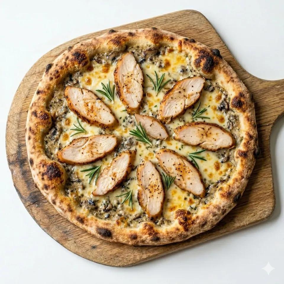 Smoked Roti Pizza