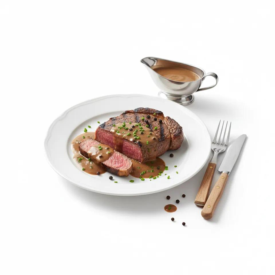 Ribeye Steak in Sauce