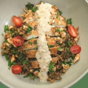 Plat Poulet Champignon