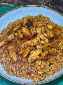 Boulgour poulet