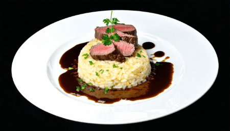 Risotto Parmesan & Filet de Bœuf