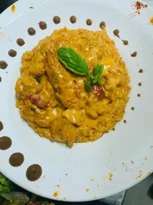 Risotto chevrettes healthy
