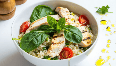 Risotto Poulet healthy