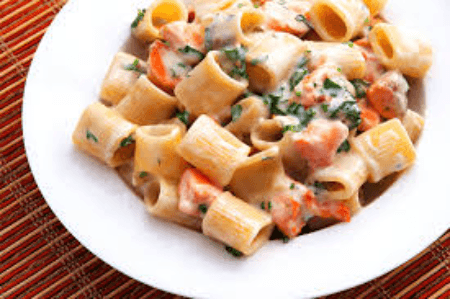 Rigatoni Saumon Crème