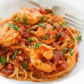 Spaghetti au Chevrettes