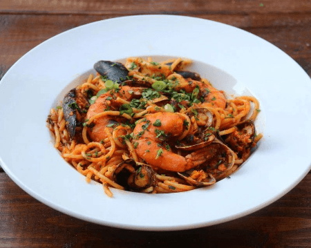 Spaghetti aux Fruits de Mer