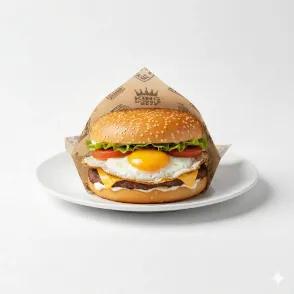Burger Double Viande Œuf