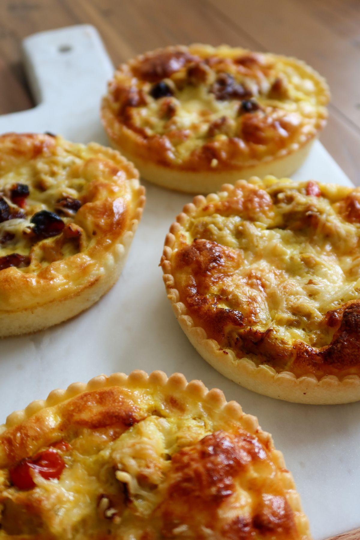 Mini Quiches au Poulet