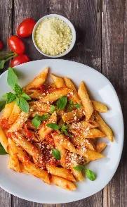 Pasta Arrabiata aux Boulettes