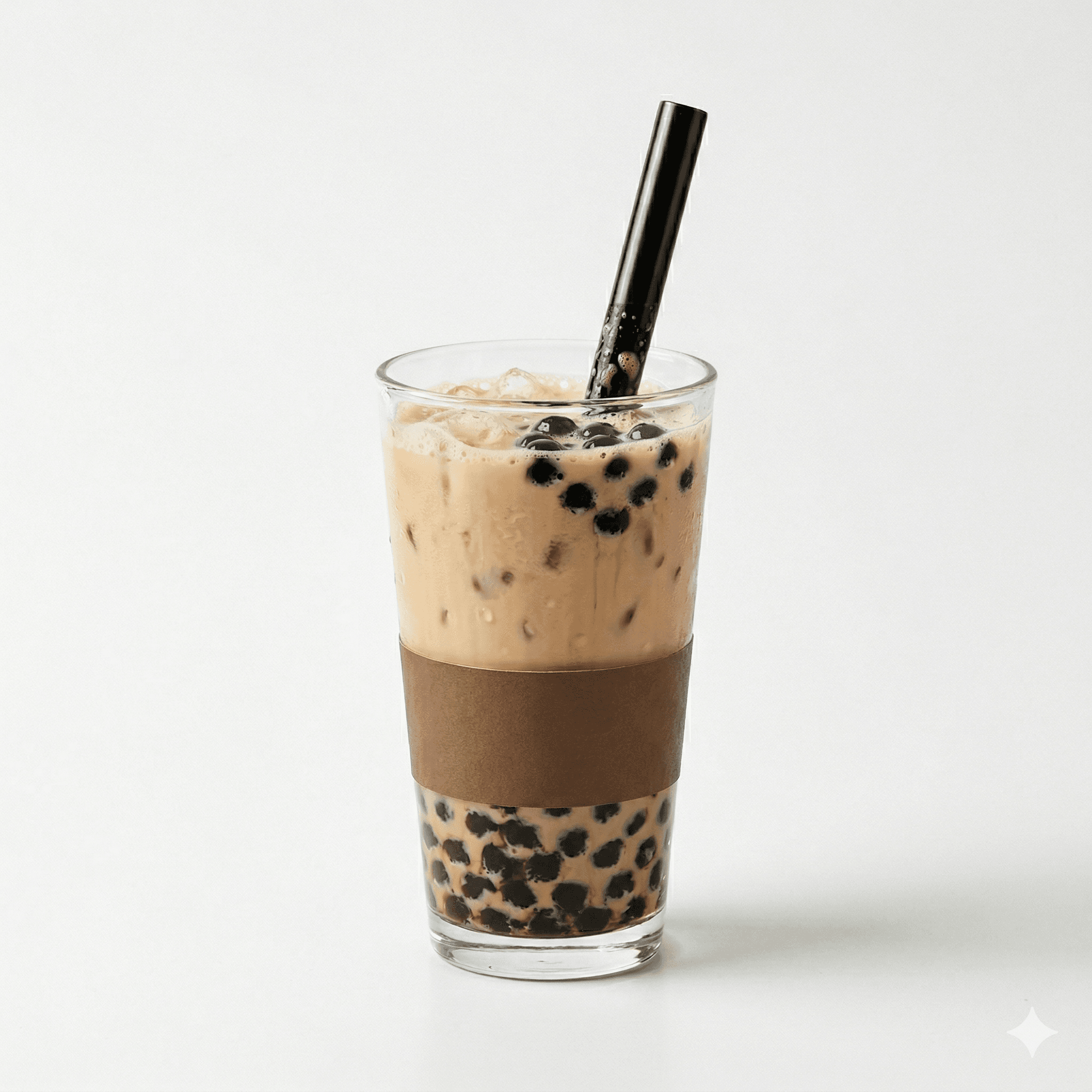 Tapioca pearl milk tea