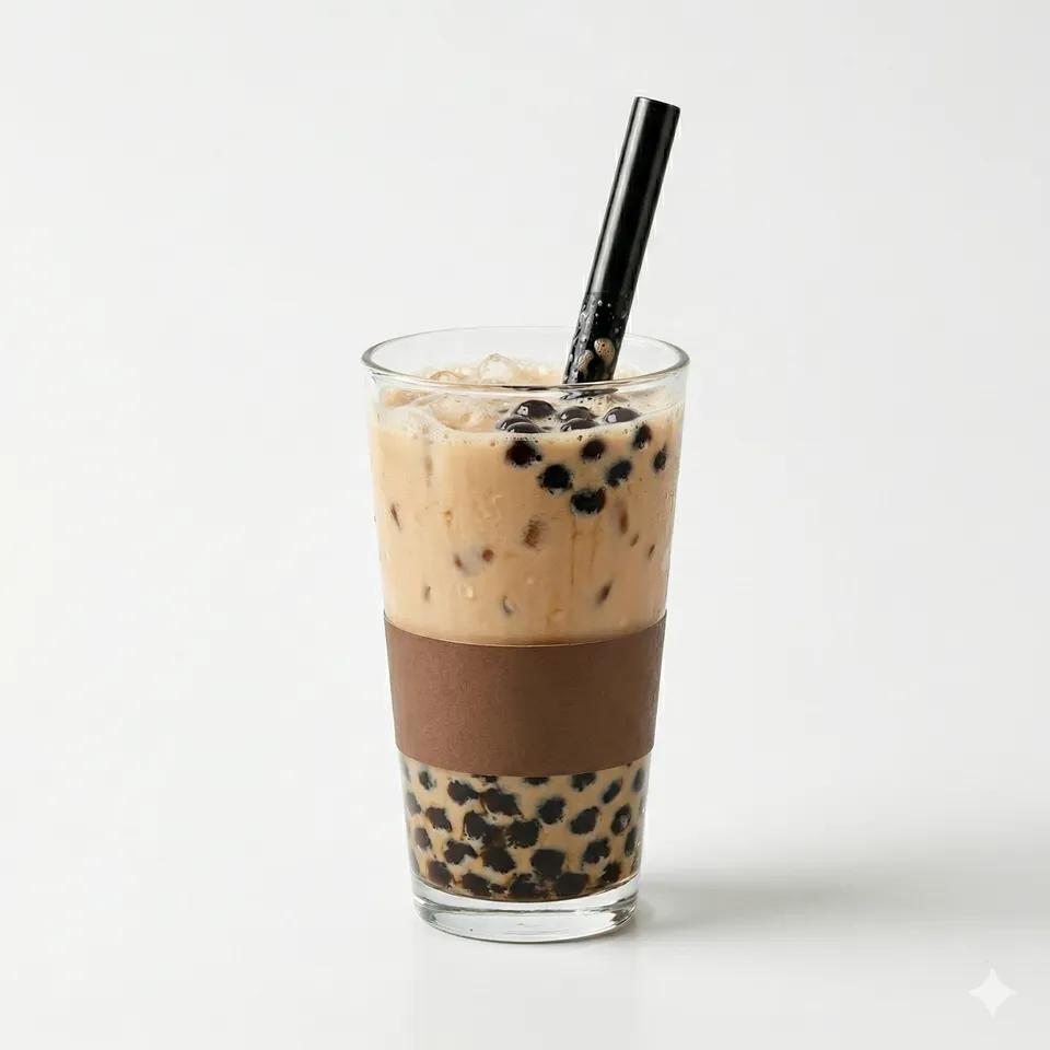 Tapioca pearl milk tea