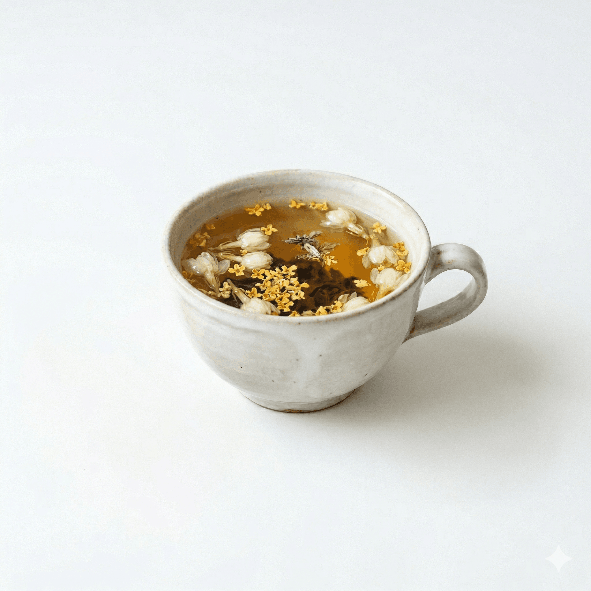 Jasmine and osmanthus tea