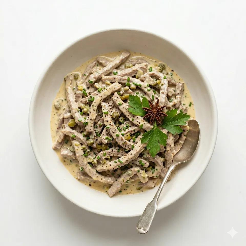 Beef in cold sauce