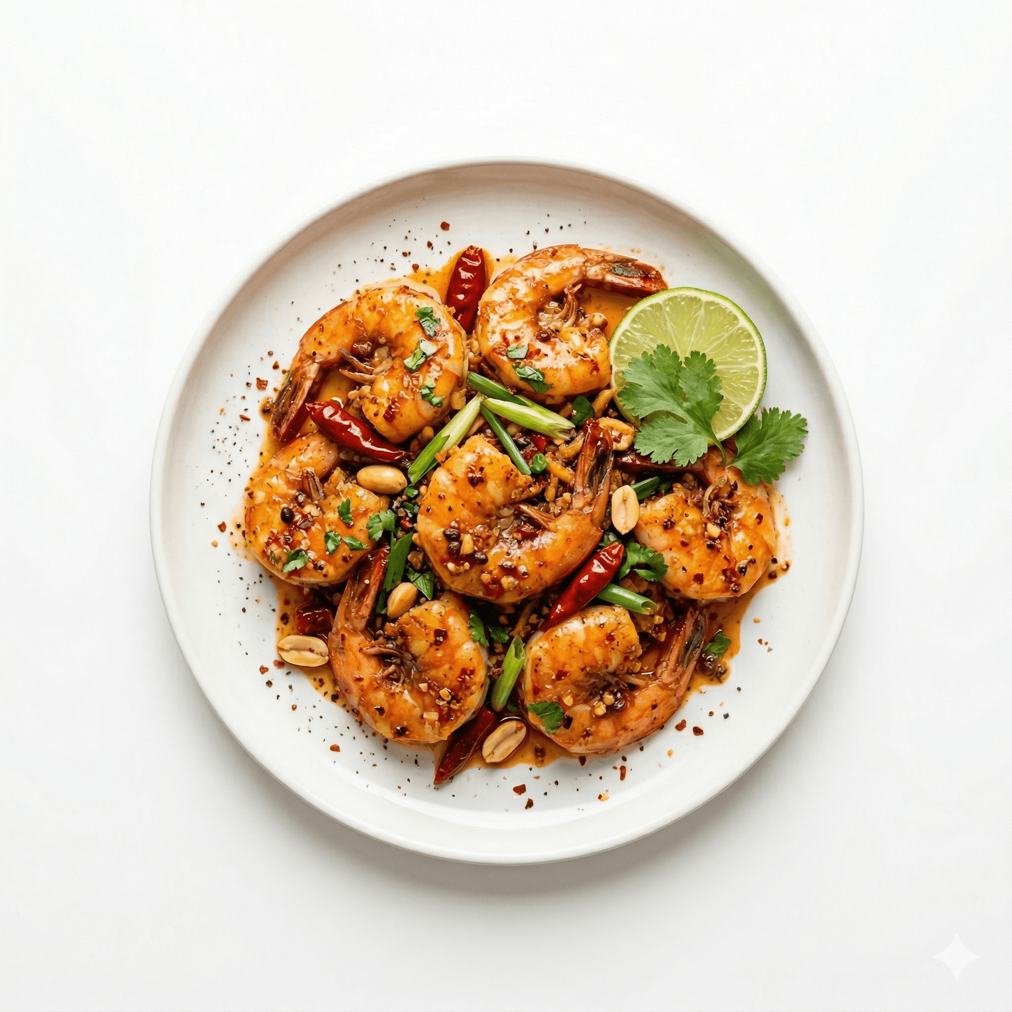 Spicy prawns
