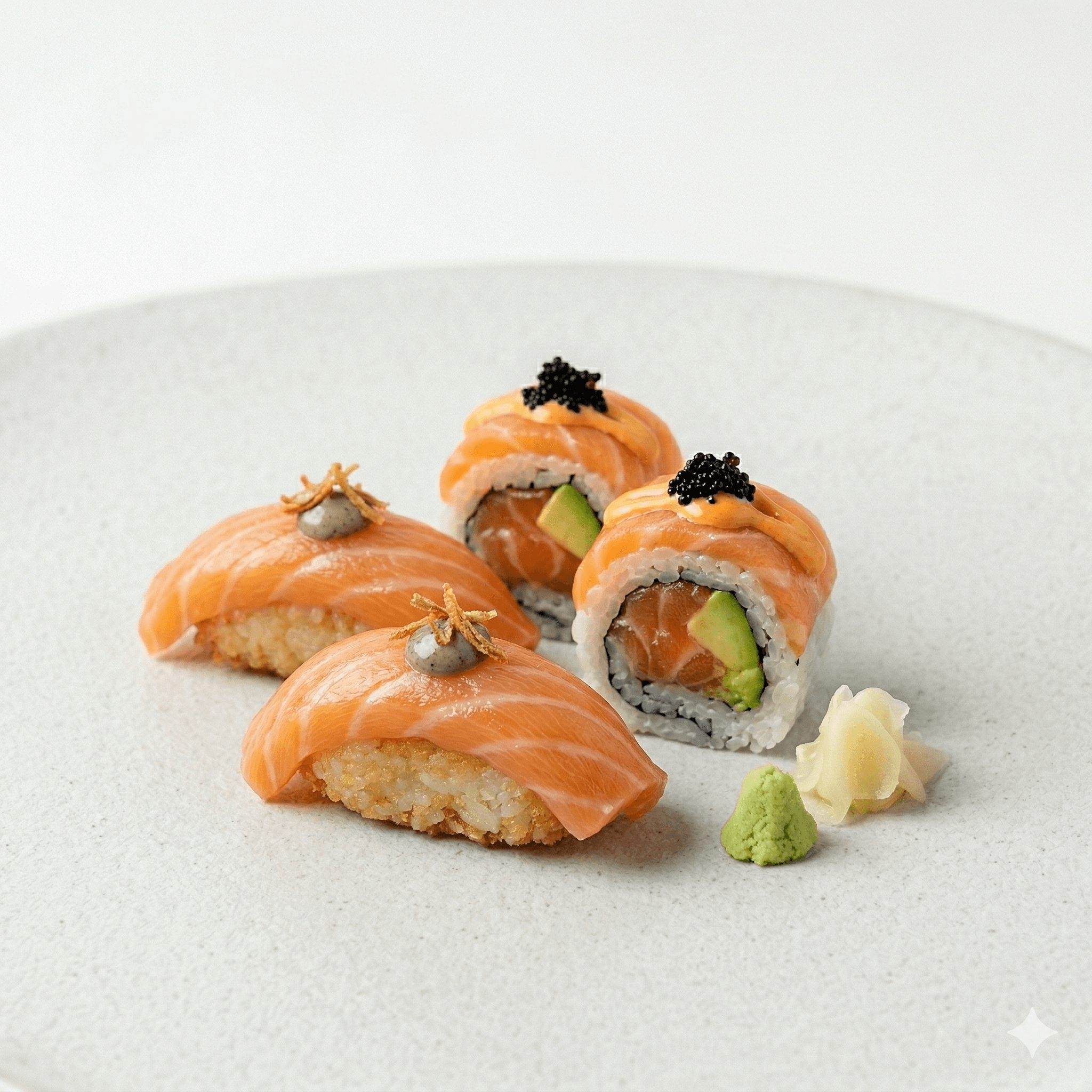 Salmon sushi