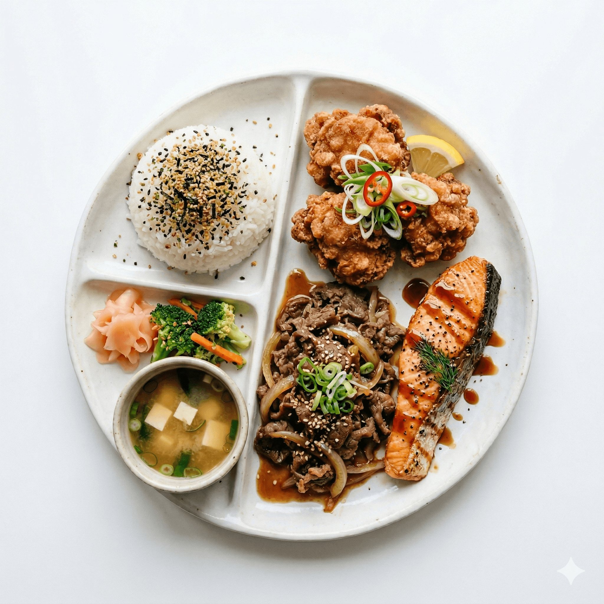 Luxury menu