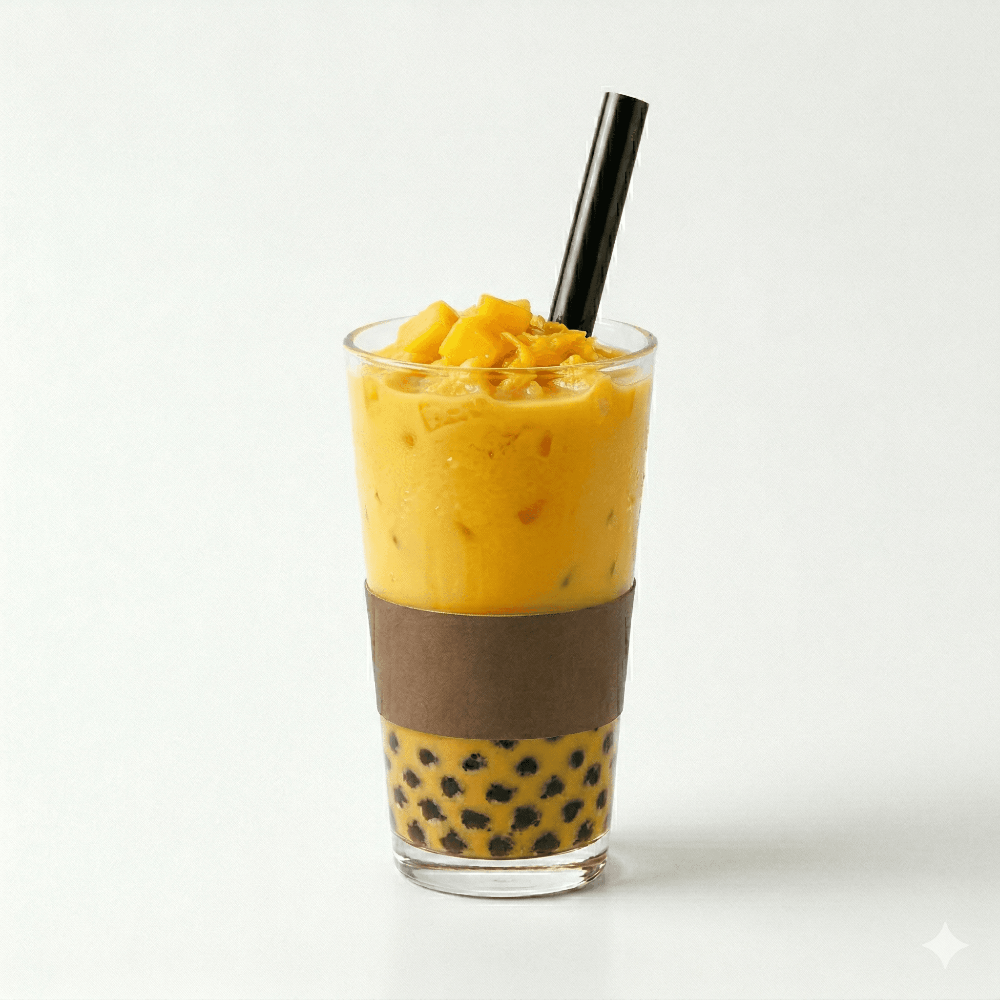 Mango milk tea