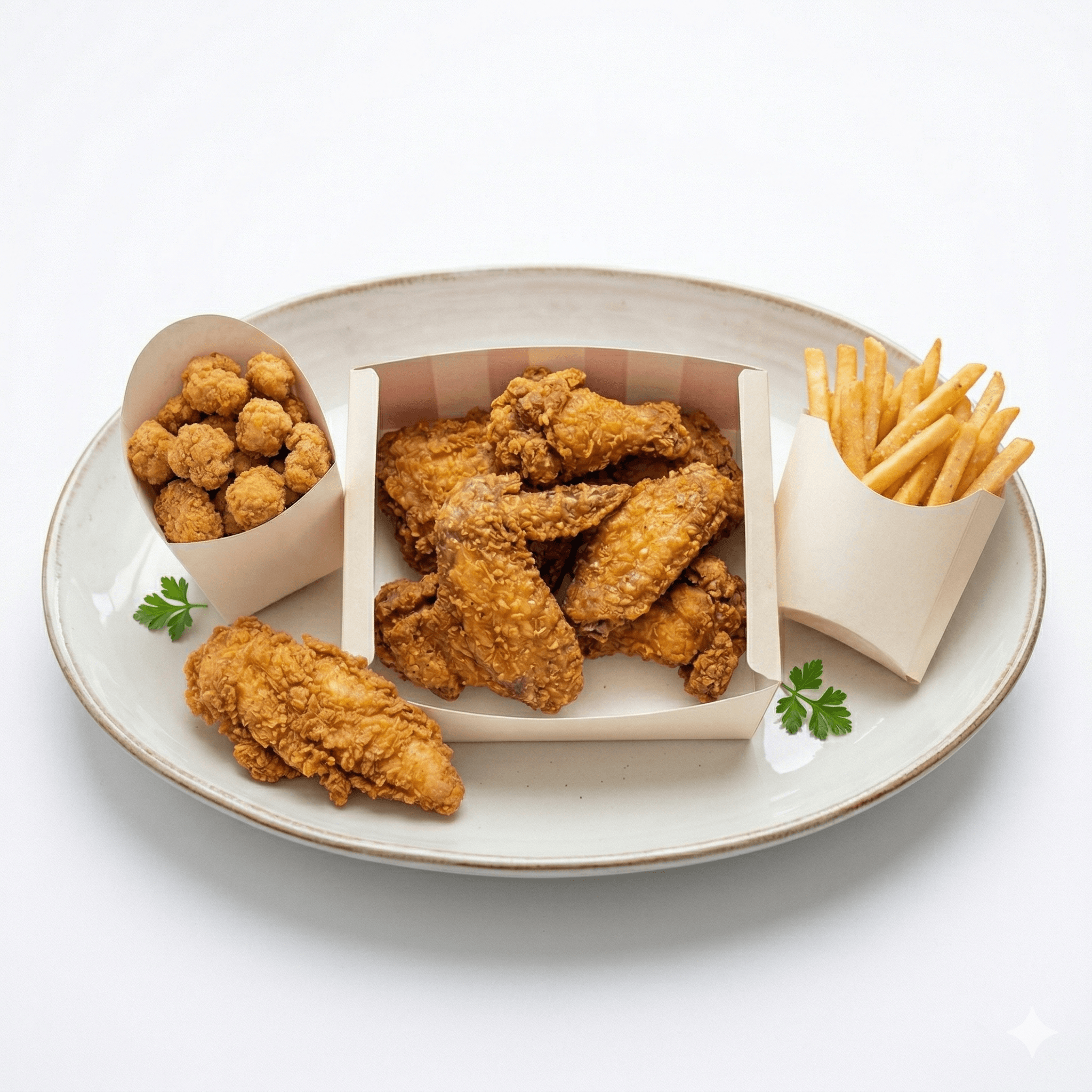 Fried chicken set