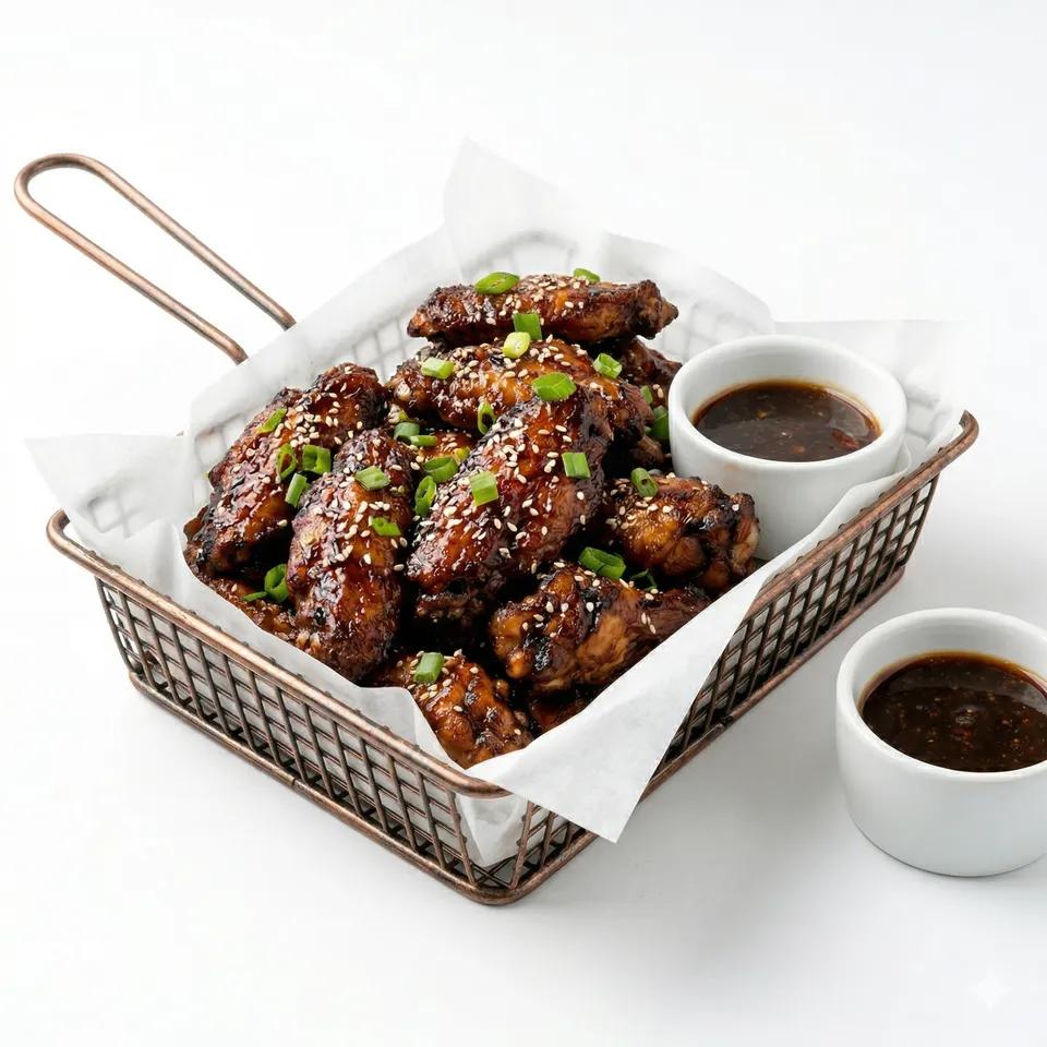 Chicken wings with cola