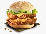 Burger twice