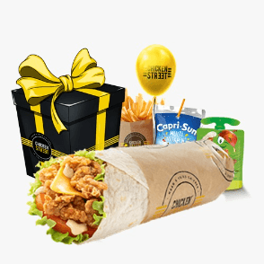 Menu enfants wrap