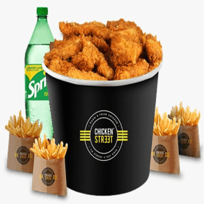 Menu Bucket mix familly