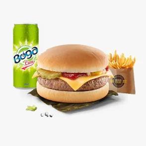 Menu Burger cheese