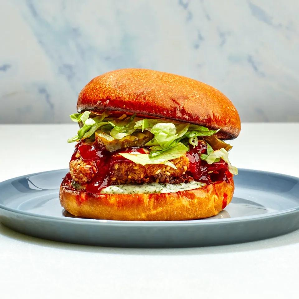 Le Double Chicken Burger