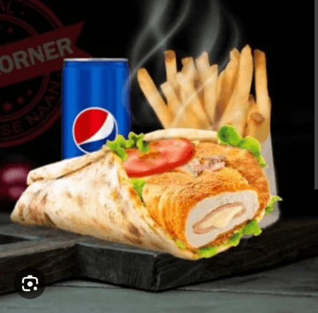 Cheesenaan Cordon Bleu