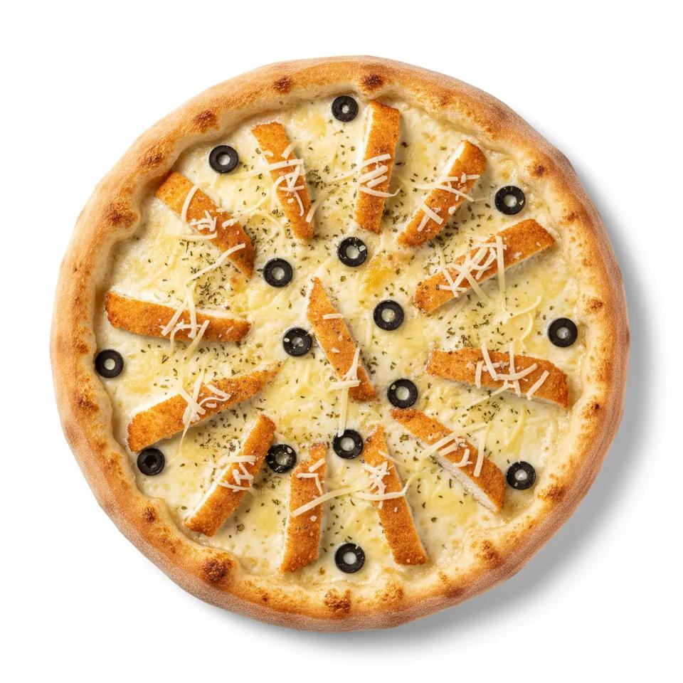 Pizza Pané Blanche