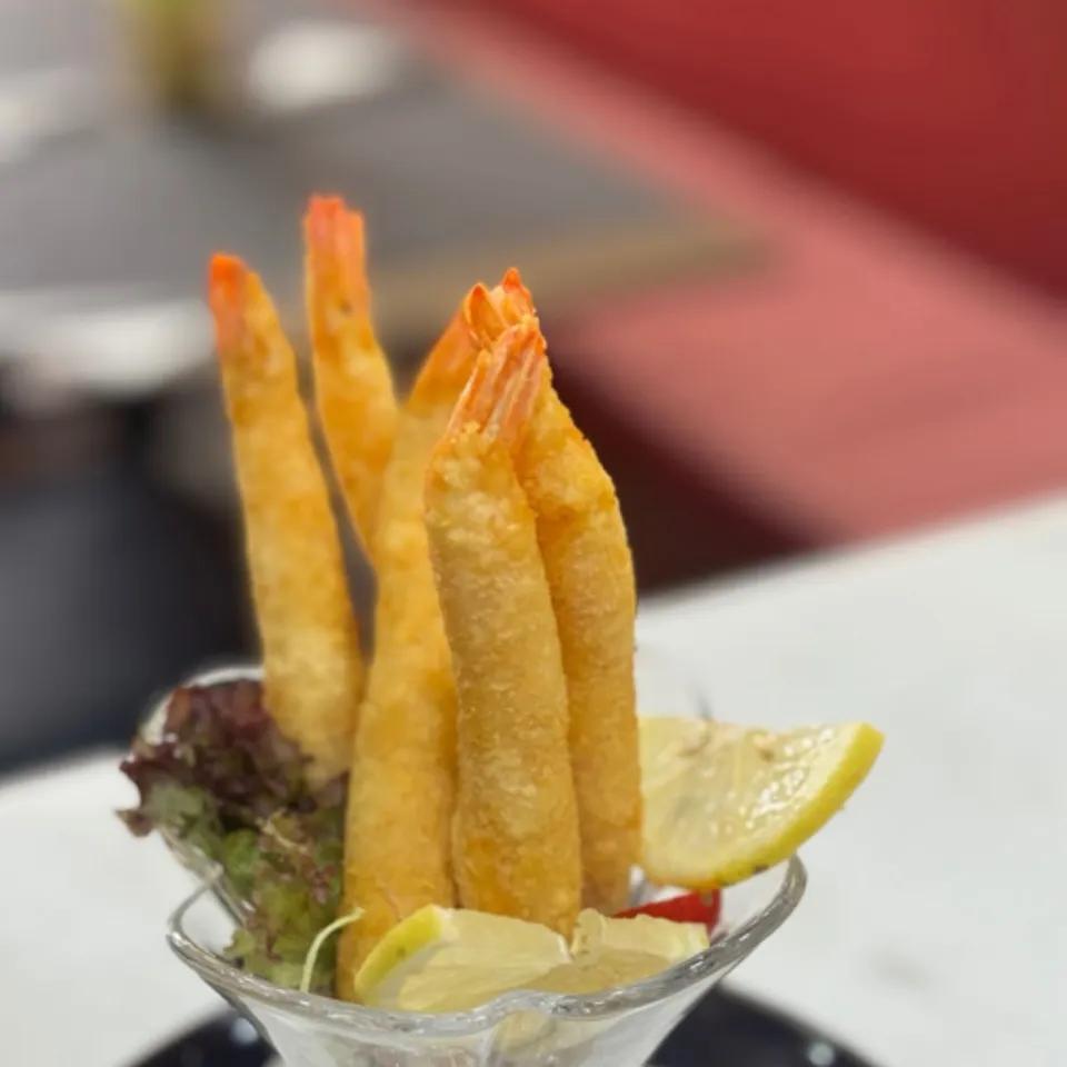 5 pcs crevettes panne