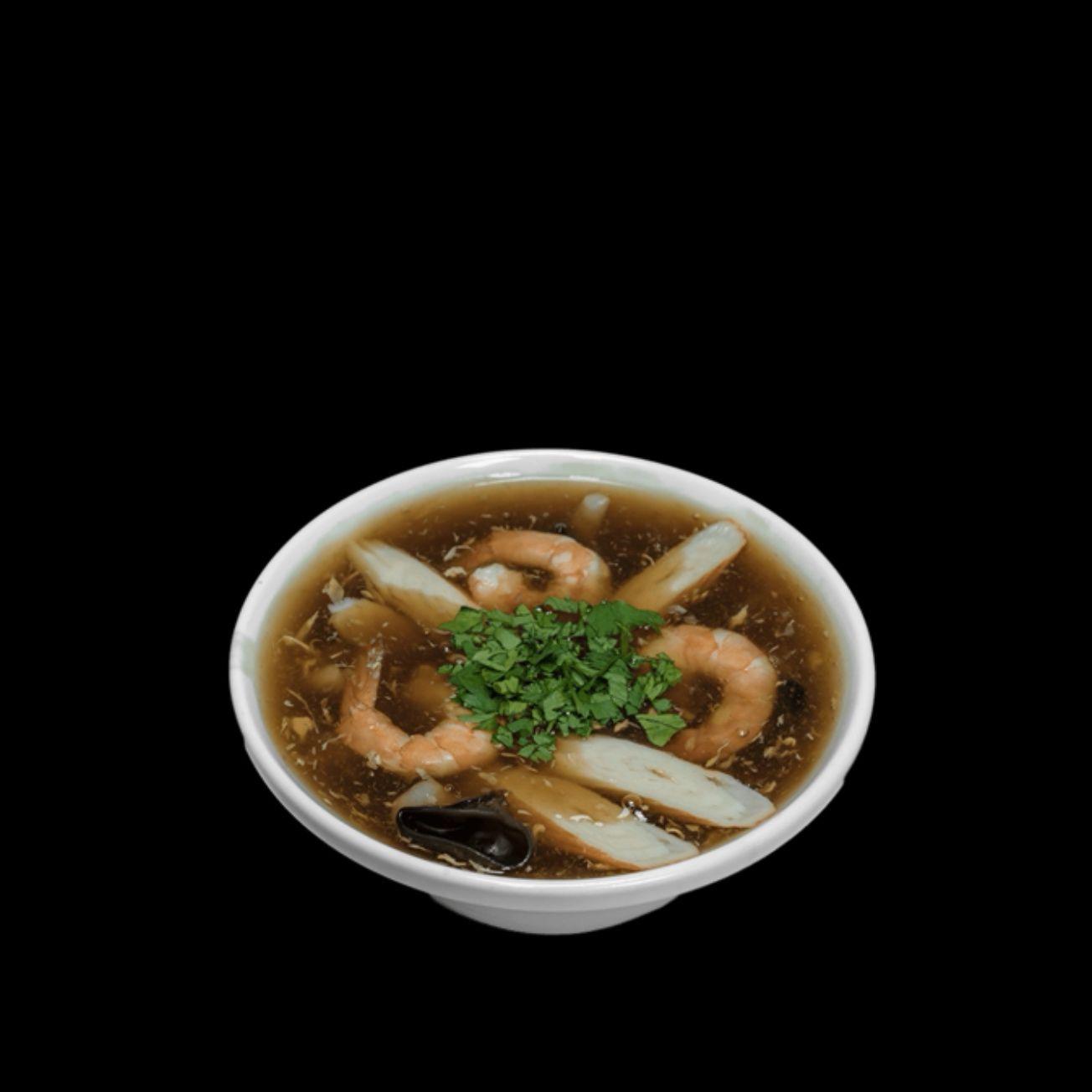 Soupe crevettes vermicell