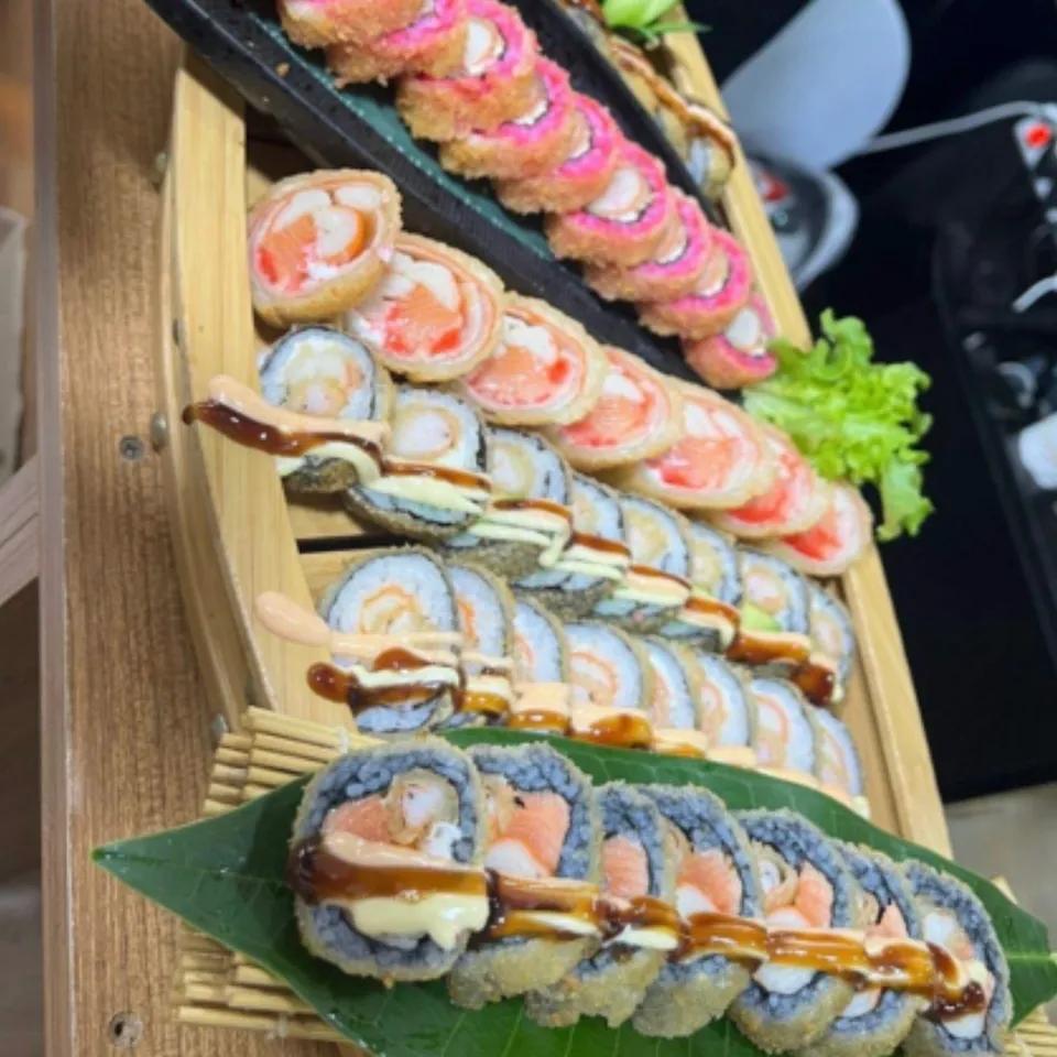 34 pcs sush fry