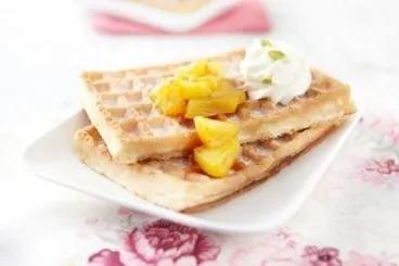 Gaufre Ananas Caramel