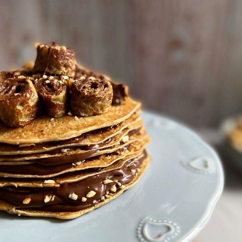 Pancake Nutella Fruit Sec