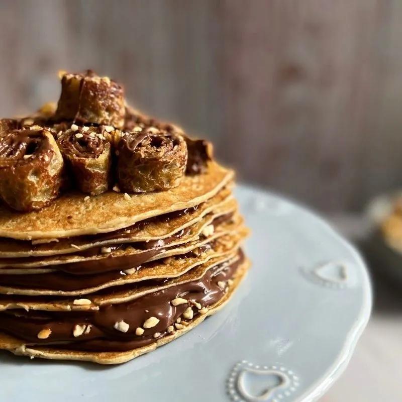 Pancake Nutella Fruit Sec