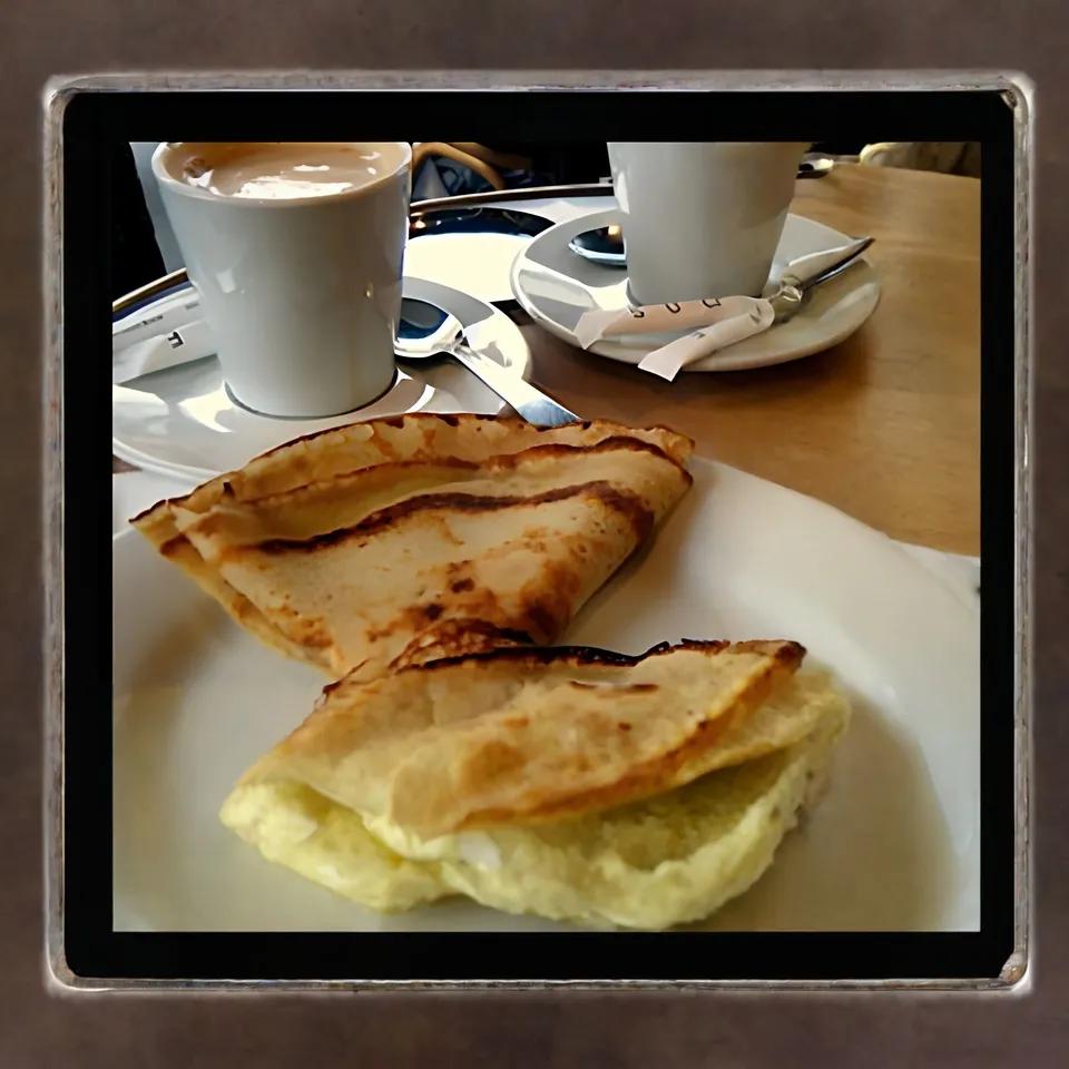 Petit Déjeuner Crêpe Nature